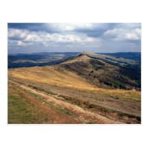 Mam Tor and Loose Hill Ridge, Derbyshire Europe Post Card