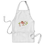 Mama and Baby Owls Aprons