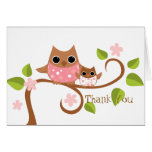 Mama and Baby Owls Cards