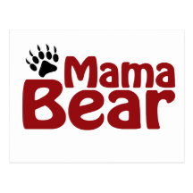 Mama Bear Claw Post Cards