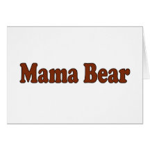 Mama Bear Greeting Cards