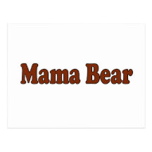 Mama Bear Postcards