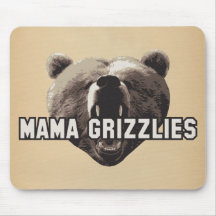 Mama Grizzlies Mouse Pads