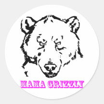 Mama Grizzly Sticker