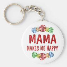 Mama Happiness Keychain