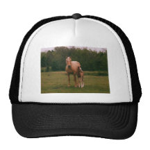 Mama horse and baby horse hat