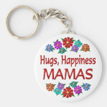 Mama Hugs Keychain