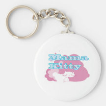 mama kitty key chains
