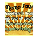 Mama Says... The Waterboy Movie Quote Poster posters