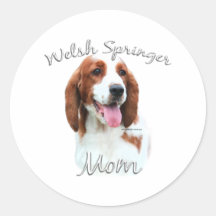 Maman 2 de springer spaniel de Gallois Adhésif