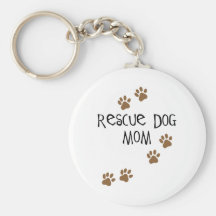 Maman de chien de délivrance porte-clef