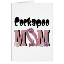 MAMAN de Cockapoo Cartes