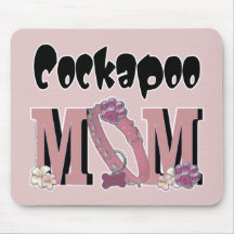 MAMAN de Cockapoo Tapis De Souris