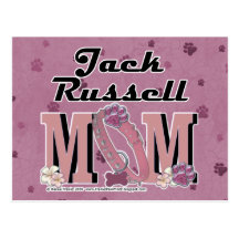 MAMAN de Jack Russell Cartes Postales
