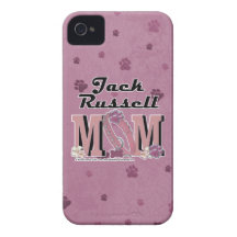 MAMAN de Jack Russell Coque iPhone 4 Case-Mate