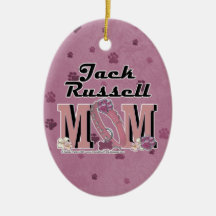 MAMAN de Jack Russell Ornements
