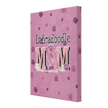 MAMAN de LabraDoodle Toiles Tendues
