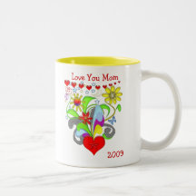 Maman de l'amour U Tasses À Café