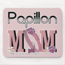 MAMAN de Papillon Tapis De Souris