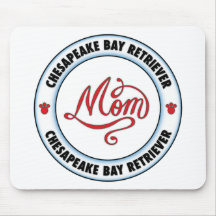 Maman de RETRIEVER DE LA BAIE DE CHESAPEAKE Tapis De Souris