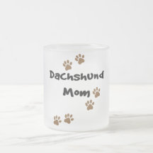 Maman de teckel mugs