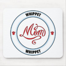 Maman de WHIPPET Tapis De Souris