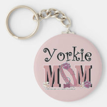 MAMAN de Yorkie Porte-clés