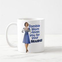 Maman de zombi tasse