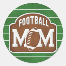 Maman du football autocollant