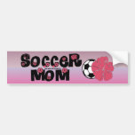 Maman du football autocollant pour voiture