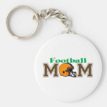Maman du football (casque) porte-clé