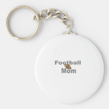 Maman du football porte-clé