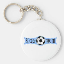 maman du football porte-clefs