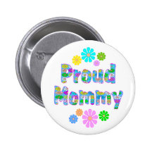Maman fière pin's