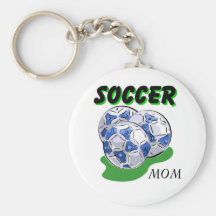 Maman Keychain du football Porte-clefs
