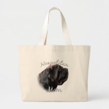 Maman napolitaine 2 de mastiff sacs en toile