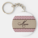 Maman rose de Brown Porte-clés