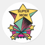 Maman superbe autocollants