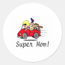 Maman superbe (Van) Autocollants