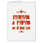 Mamas and Papas are Love cards