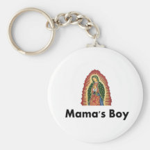 Mamas Boy Key Chain