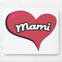 Mami Heart Mouse Pad