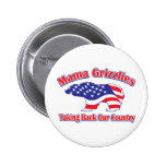 Mamma-Grizzly Button