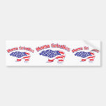 Mamma-Grizzly-Distressed Bumper Stickers