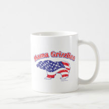 Mamma-Grizzly-Distressed Mugs