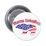 Mamma-Grizzly-Distressed Pinback Button