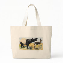 Mammals:  tapir & gazelle tote bag