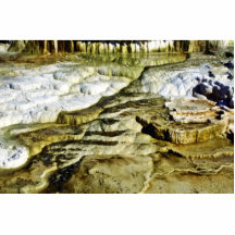 Mammoth Hot Springs - Yellowstone National Park Photo Cut Out
