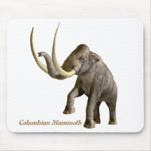 Mammouth colombien Mousepad Tapis De Souris