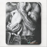 man and baby mousepads